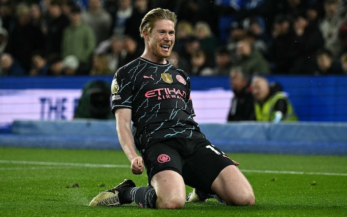 Kevin De Bruyne vstřelil svou první hlavičku v kariéře